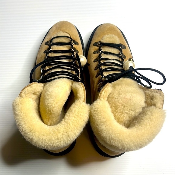 Nicholas Kirkwood DELFI Shearling Hiking Boot - Picture 4 of 11